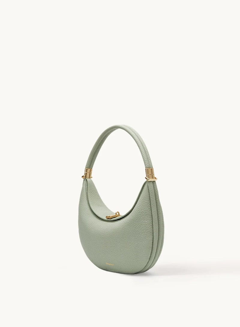 Songmont Songmont, Medium Moon Bend Bag Series, Head Leather, Large Capacity, Crescent Bag, Single Shoulder Underarm Bag - Jade Green - Image 1