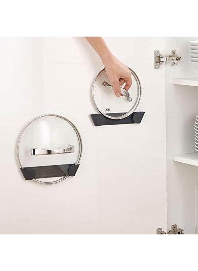 Joseph Joseph 85149 Cupboardstore Cabinet Door Pan Lid Organizer Gray 4 Count Pack Of 1  - Image 2