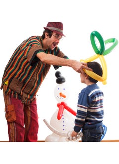 Apipi Latex Twisting Balloons 260 N Balloons Kit For Balloon Animals With 2 Pumps Professional Long Balloons To Make Animal For Birthday Party Clowns Wedding Decorations 100 Pcs  - Image 4