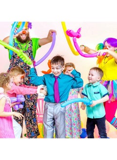 Apipi Latex Twisting Balloons 260 N Balloons Kit For Balloon Animals With 2 Pumps Professional Long Balloons To Make Animal For Birthday Party Clowns Wedding Decorations 100 Pcs  - Image 3