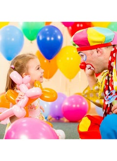 Apipi Latex Twisting Balloons 260 N Balloons Kit For Balloon Animals With 2 Pumps Professional Long Balloons To Make Animal For Birthday Party Clowns Wedding Decorations 100 Pcs  - Image 2