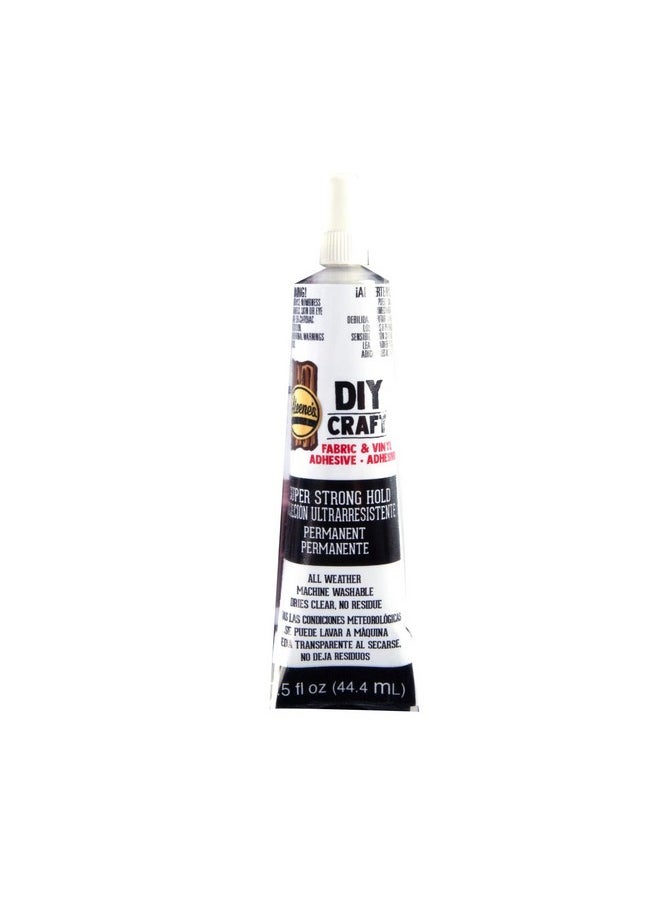 Aleene's Aleene’S Diy Craft Glue For Fabric & Vinyl Dries Clear Permanent Bond Quick Dry In Seconds 1.5 Oz  - Image 2