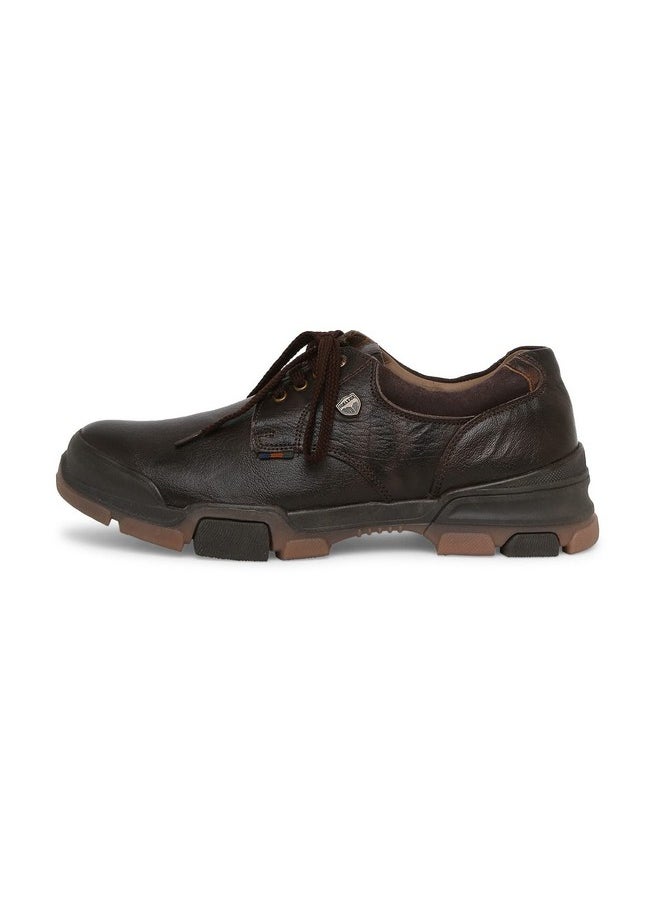 BUCKAROO - Buckaroo Anaiya Genuine Leather Brown Casual Shoes for Mens: Size UK 9 - Image 1