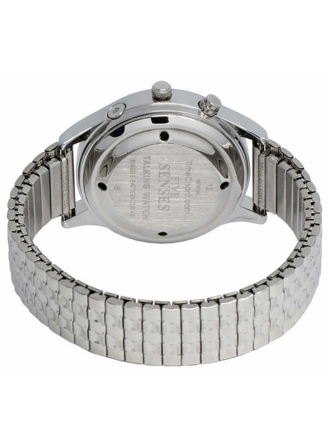 Timechant 20mm Women/Men's Stainless Steel Stretch Watch Band, Flex Radial Expansion Replacement Strap by TimeChant 1674 - Image 4