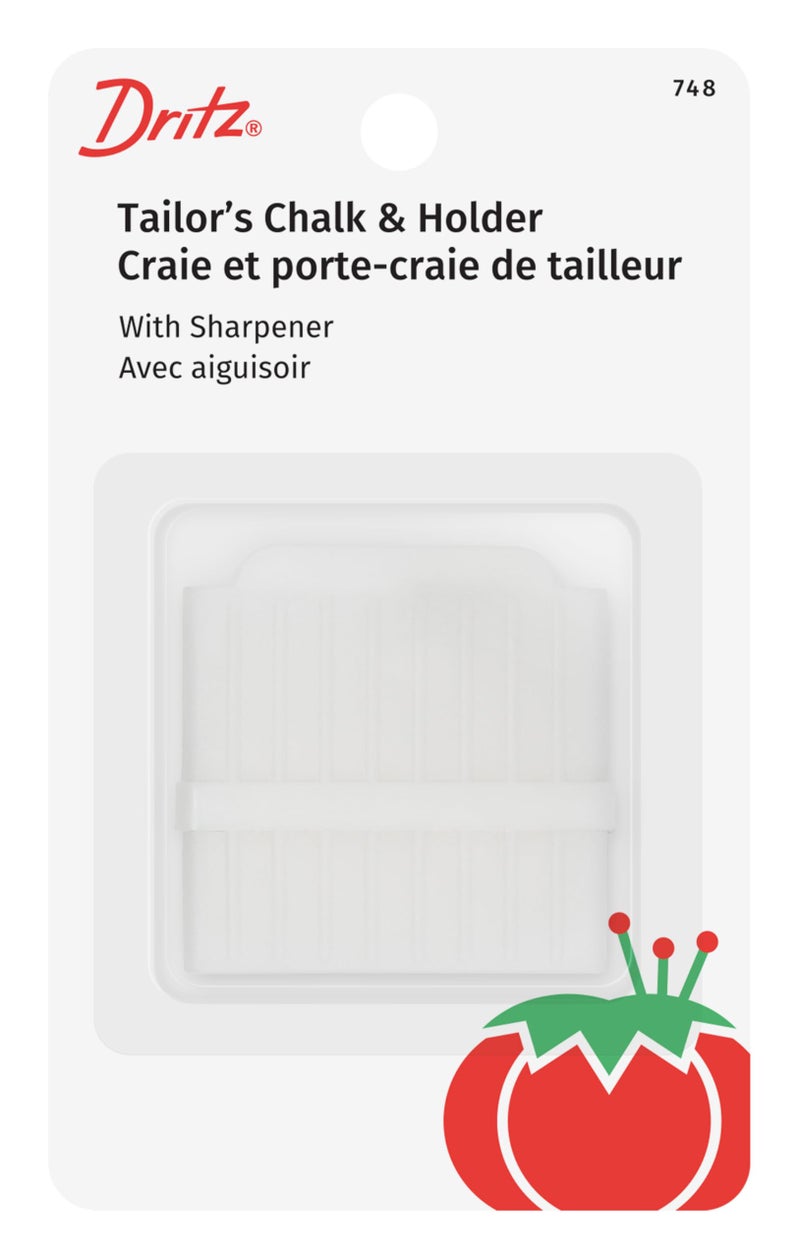 Dritz 748 Tailors Chalk and Holder