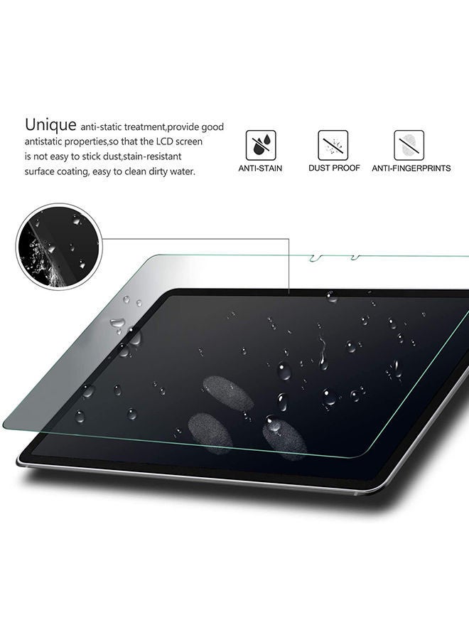 NIBEMINENT Pack Of 2 Premium Tempered Glass Screen Protector For Samsung Galaxy Tab S7 2020 11-Inch Clear - Image 4