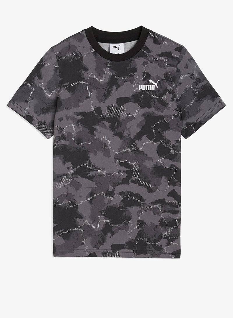 PUMA Youth Essential Camo All-Over Printed T-Shirt - Image 4