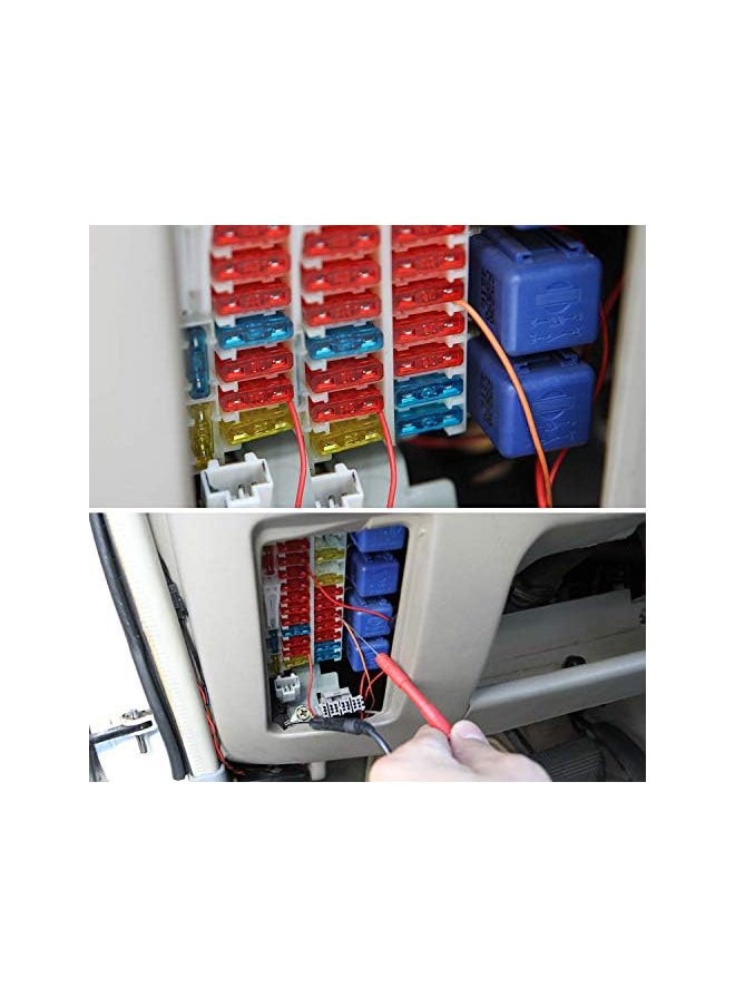 PROMASS - promass - 50018R 240Pcs Standard And Mini Blade Fuses Set,5A 7.5A 10A 15A 20A 25A 30A Atc Apr Ato Ats Standard And Atm Apm Mini Automotive Blade Fuse Assortment Kit,2 Years Warranty - Image 1