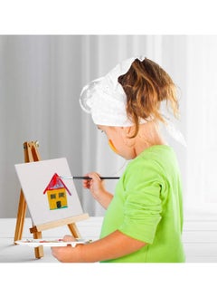 SYOSI 10Pack Mini Canvas Panel 10x10cm Stretched Canvas Boards Square Small Art Board for Oil Paint Blank 3.94"  - Image 3
