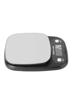 Generic Digital Kitchen Scales 1g/10kg , Electronic Kitchen Scales for baking & food , Multifunctional High Precision For Home Use Large LCD Screen , Stainless Steel Panel, Slim Body Small Household Gram Scale - black  - Image 2