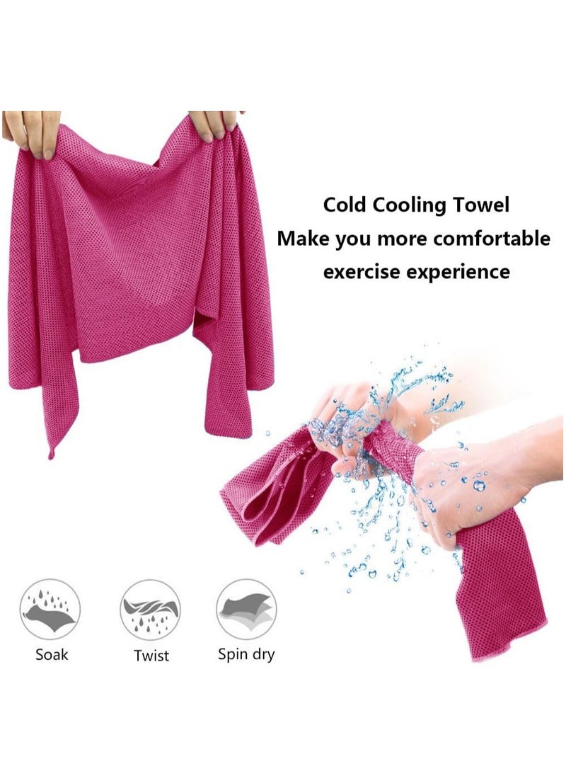 Goolsky Quick-Drying Sports Towel with Storage Box and Cooling Ice Blanket for Outdoor Fitness and Camping Gift  - Image 3