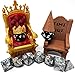 MunnyGrubbers  Dice Jail Cage  Time Out Chair  Dunce Hat  Chair of Shame  Crit Crown  Lucky Throne  Random 7PC D20 Dice Set Included  Gift for Dungeons and Dragons  DND  DD  Combo A - Image 2