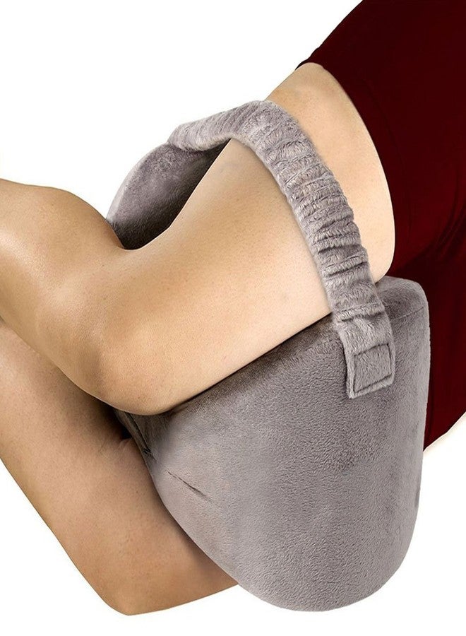 JERN Sciatica Nerve Pain Relief Knee Pillow Memory Foam Wedge Leg Pillow Great for Pains of Hip, Leg, Knee, Back and Pregnancy - Image 1