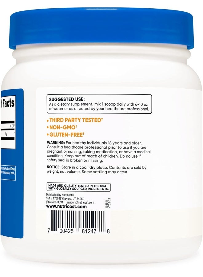 Nutricost Cellusyn - Pure L-Arginine Powder - 5000mg - Image 3