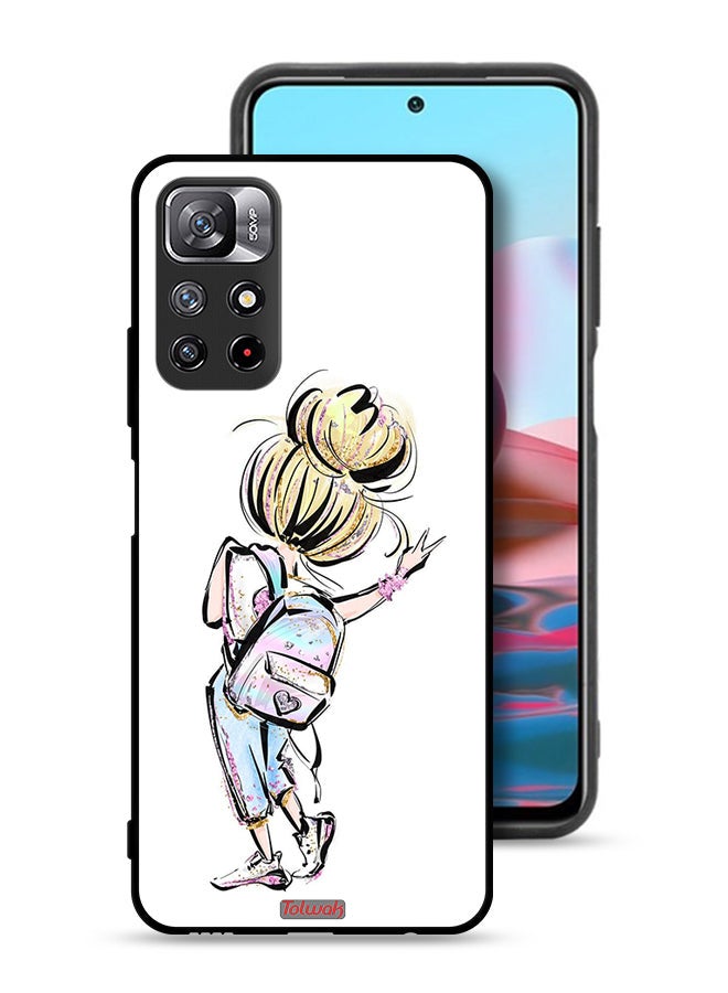Tolwak غطاء حماية لجهاز Xiaomi Redmi Note 11 4G للفتيات فن العودة إلى المدرسة - Image 1