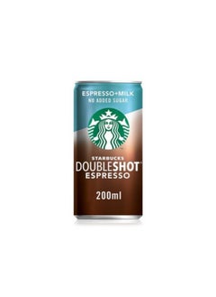 Starbucks Starbucks Double Shot Espresso No Added Sugar 200Ml 