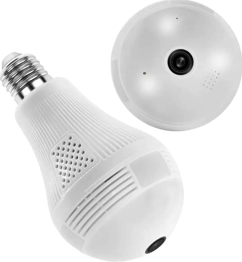 Paroxysm Paroxysm WiFi Full Ultra HD 1080P CCTV Smart Security IP Hidden Camera Led Bulb with Holder Light Vision Spy Indoor Wireless Camera Bulb Camera  - Image 1