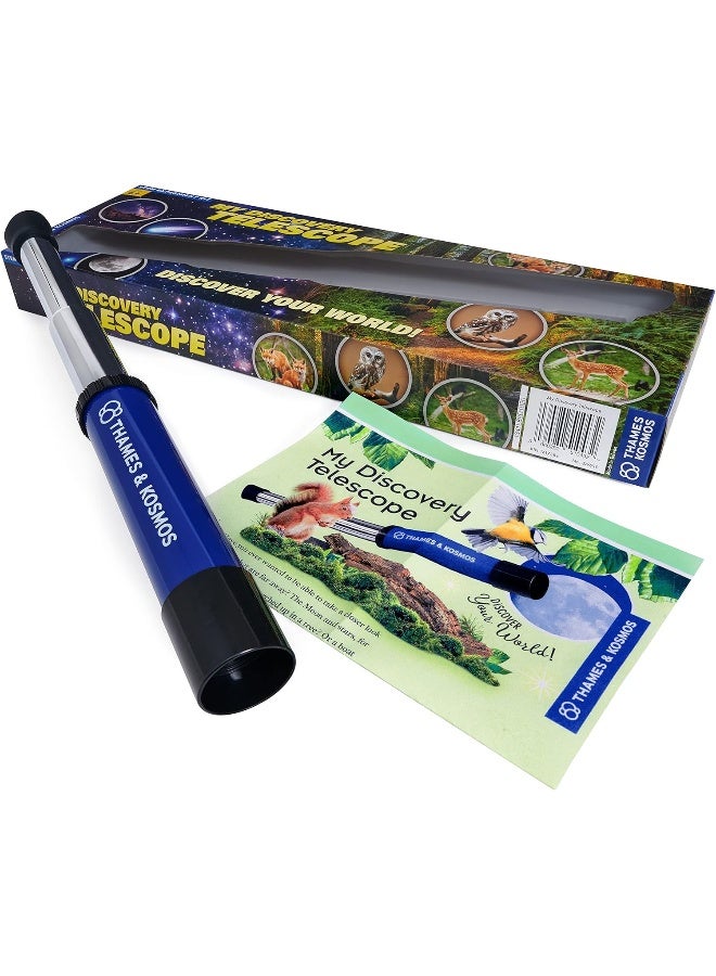 Thames & Kosmos تلسكوب ماي ديسكفري من ثيمز وكوسموس 12X تكبير بصري - Image 5