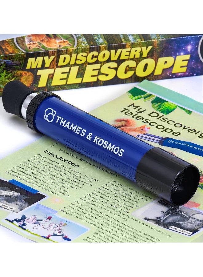 Thames & Kosmos تلسكوب ماي ديسكفري من ثيمز وكوسموس 12X تكبير بصري - Image 3