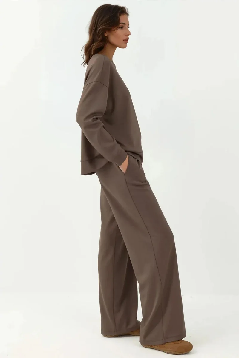 Hiccup Soft Modal Touch Wide Leg Sweatpants