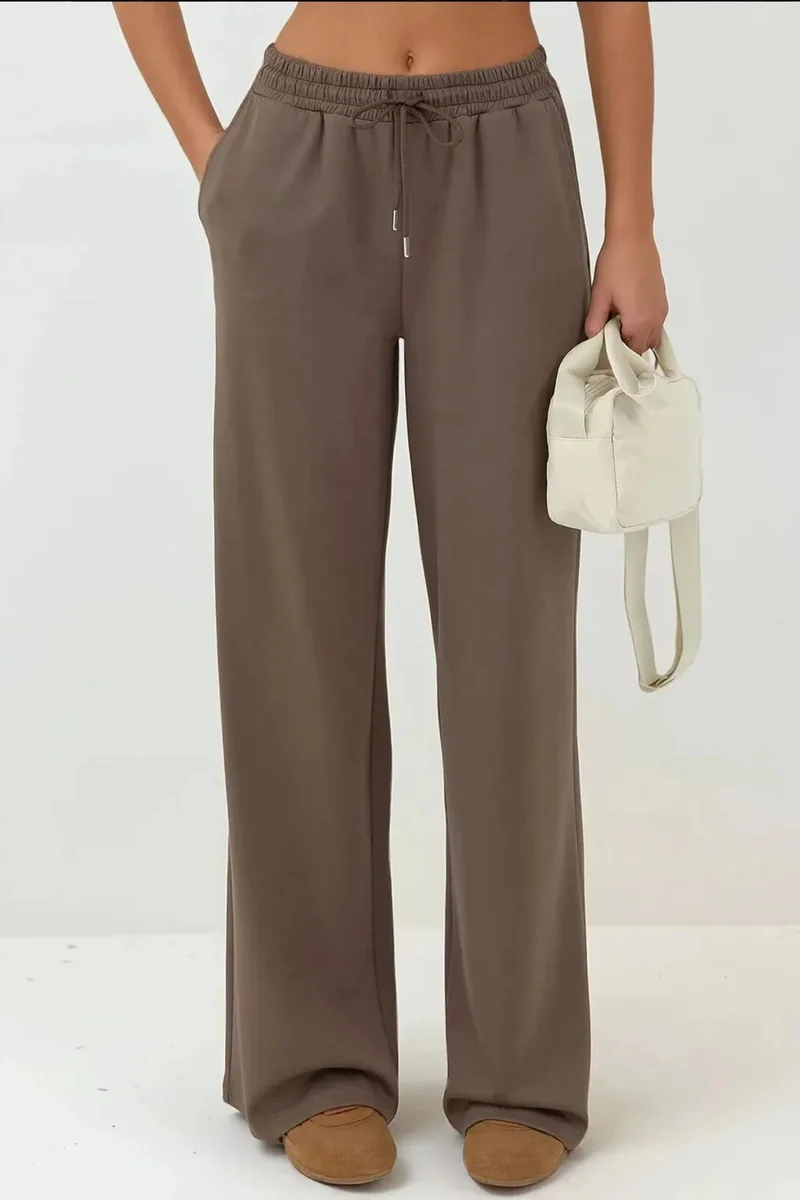 Hiccup Soft Modal Touch Wide Leg Sweatpants