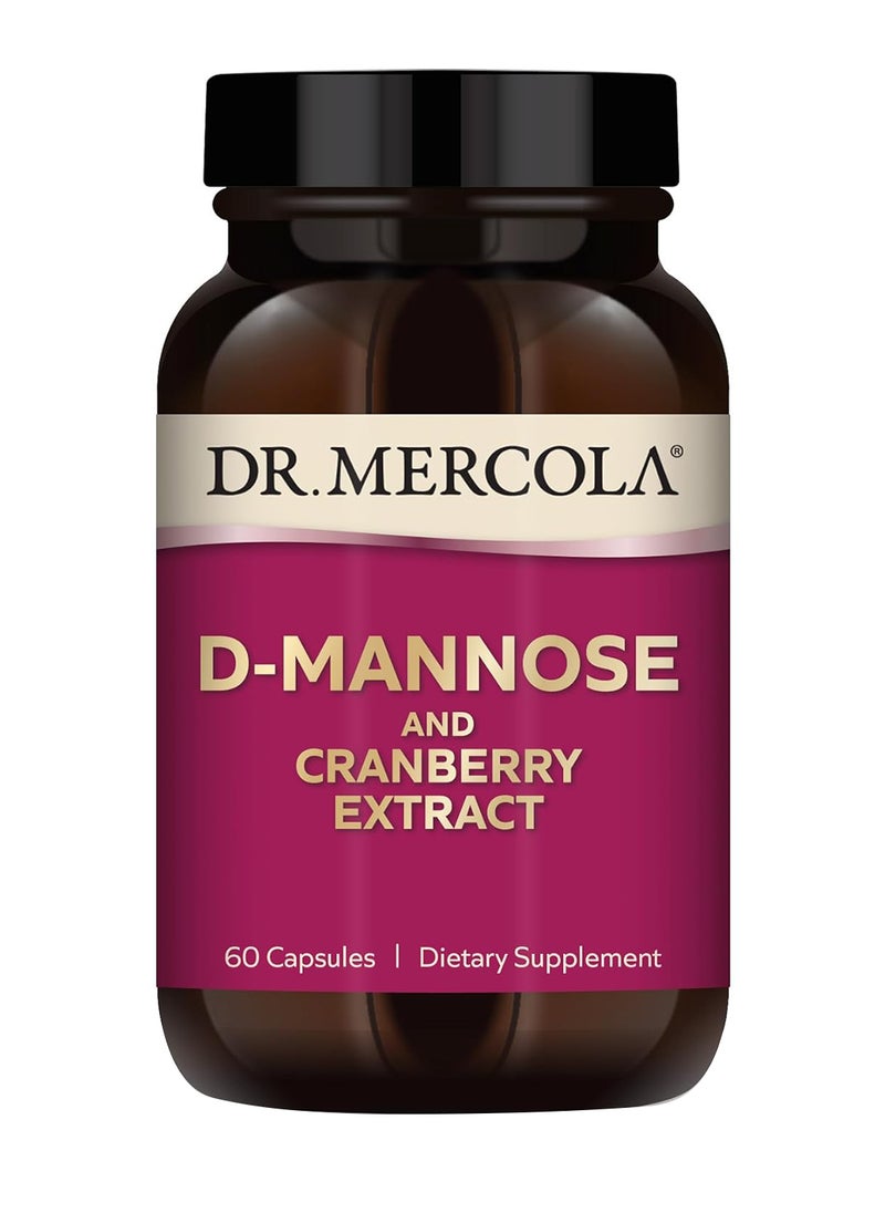 D-Mannose And Cranberry Extract, 60 Capsules - pzsku/Z79AD5DF8DAC0E34863FAZ/45/_/1707322883/15479448-d7bf-446d-842a-bccb300c9ece