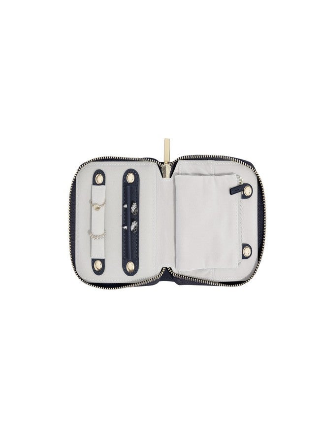 Stackers Navy Small Jewellery Roll - Image 1