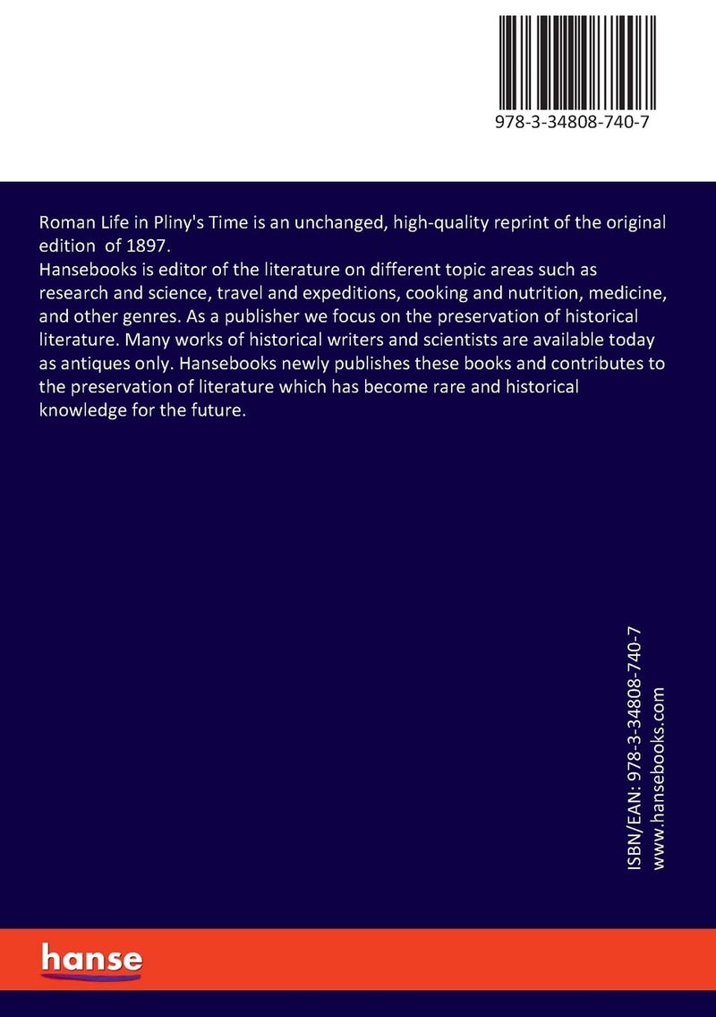 Roman Life in Pliny's Time  - Image 2