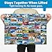 BenBen Puzzles for Adults 1000 Pieces 56 Famous World Scenic Landmarks Travel Poster Landscape Challenging Puzzle Jigsaw Puzzles with Letters or Patterns on Back - Image 4