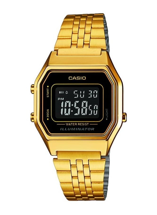 كاسيو ساعة كاسيو الرقمية مع ستانلس ستيل LA680WGA-1B - Image 2