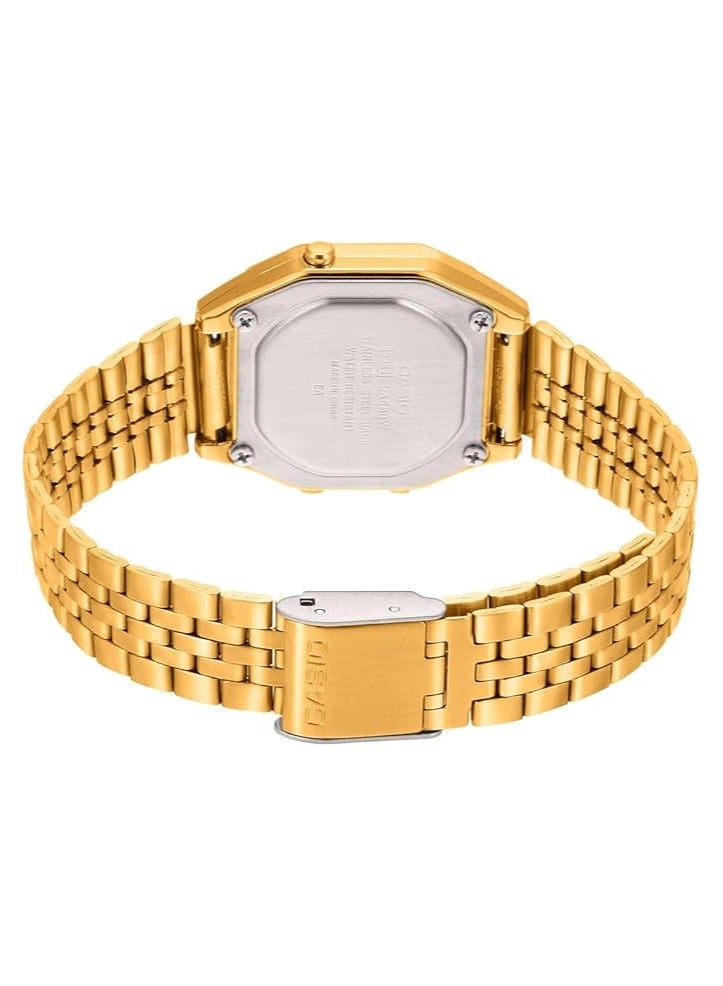 كاسيو ساعة كاسيو الرقمية مع ستانلس ستيل LA680WGA-1B - Image 3