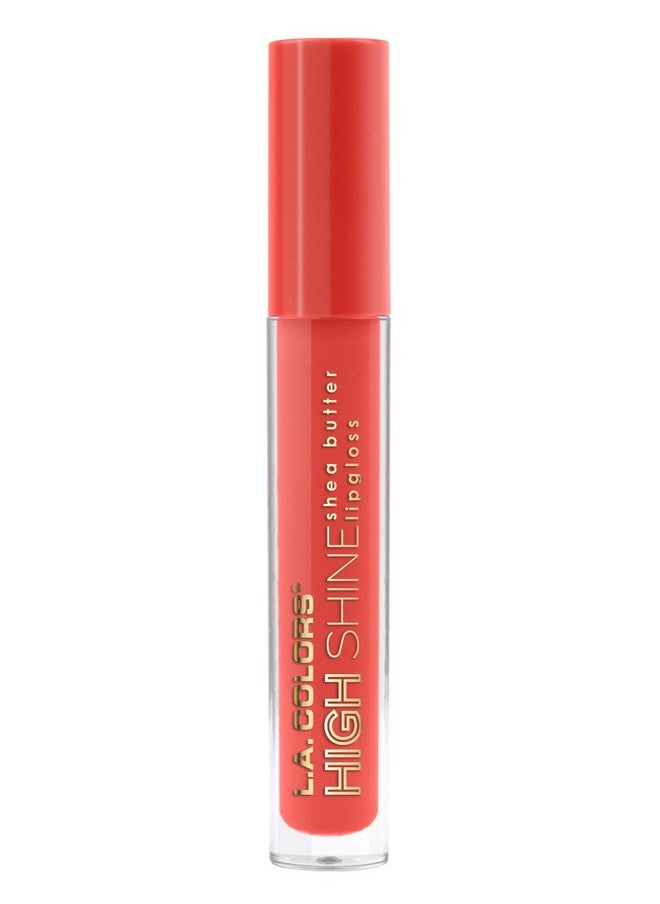 L.A. Colors High Shine Shea Butter Lip Gloss Catwalk 0.14 Ounce  - Image 1