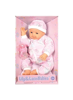 Lotus Soft-Bodied Baby Doll – Caucasian (No Hair) 18 Inch  - Image 1