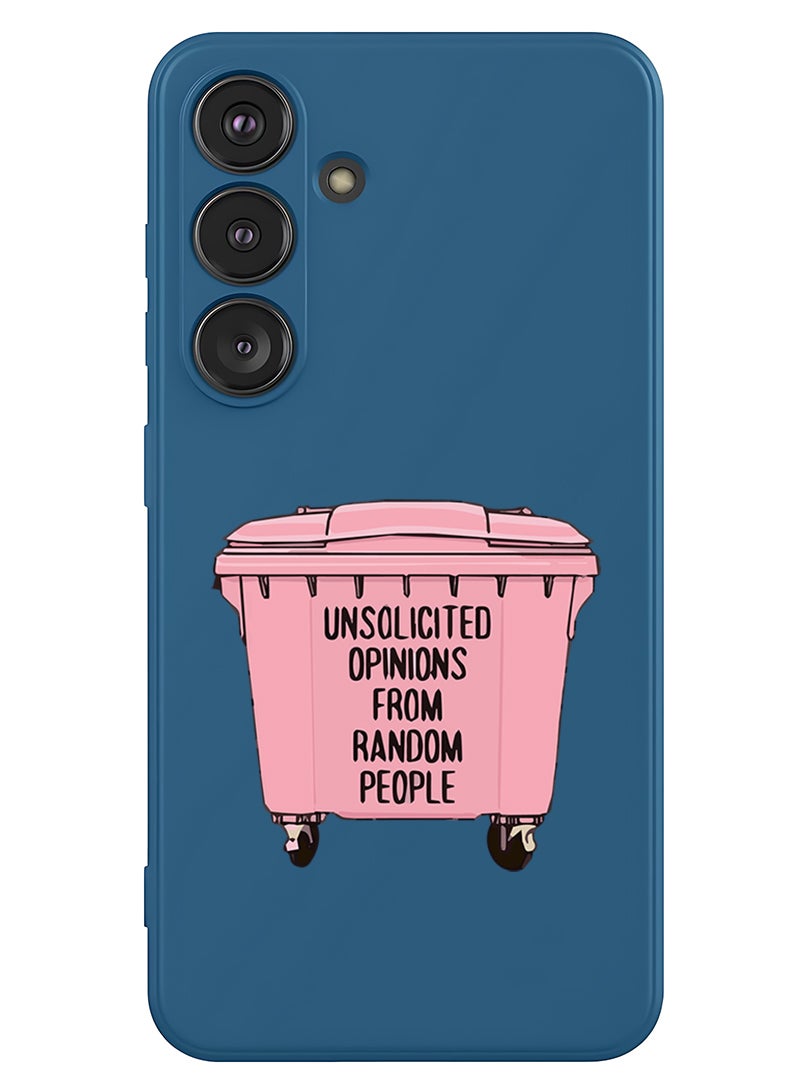 Theodor Protective Slim Fit Case Liquid Silicone Cover with Full Body Protection Anti-Scratch Shockproof Case For Samsung Galaxy S25 (Blue) - Opinions - Image 1