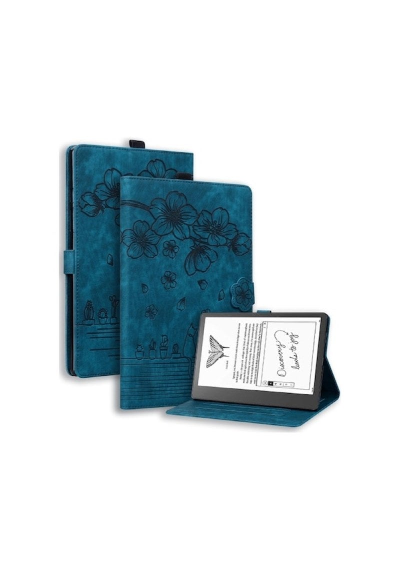لحامل بطاقة مطبوع عمودياً لجهاز Kindle Scribe 10.2 2022 - غلاف أجهزة لوحي الجلد - Image 1