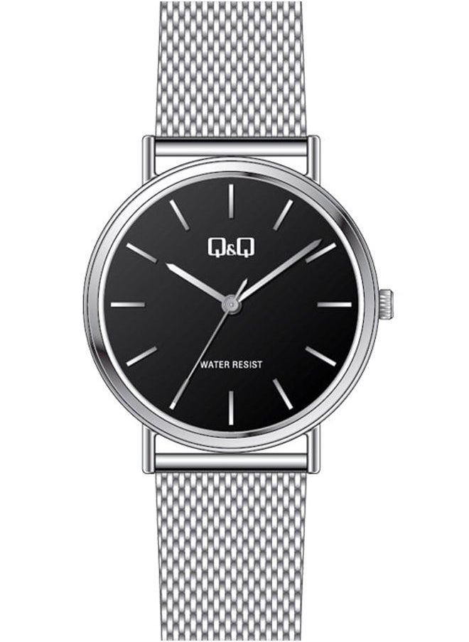 Q&Q - Stainless Steel Analog Wrist Watch QZ84J212Y - Image 1