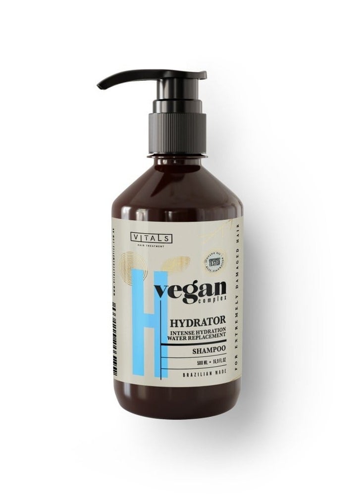 VITALS - Vegan Complex Shampoo is a treatment for dry and tangled hair. It provides deep hydration, renews its structure, strengthens the fibers and acts as a nourishment for the scalp. - Image 1
