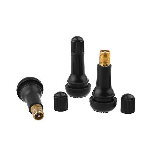 CM Cosmos Black TR413 Rubber Snap-in Valve Stems Tire Valve Stems Tyre Valve Stems, 15 Pack - Image 3