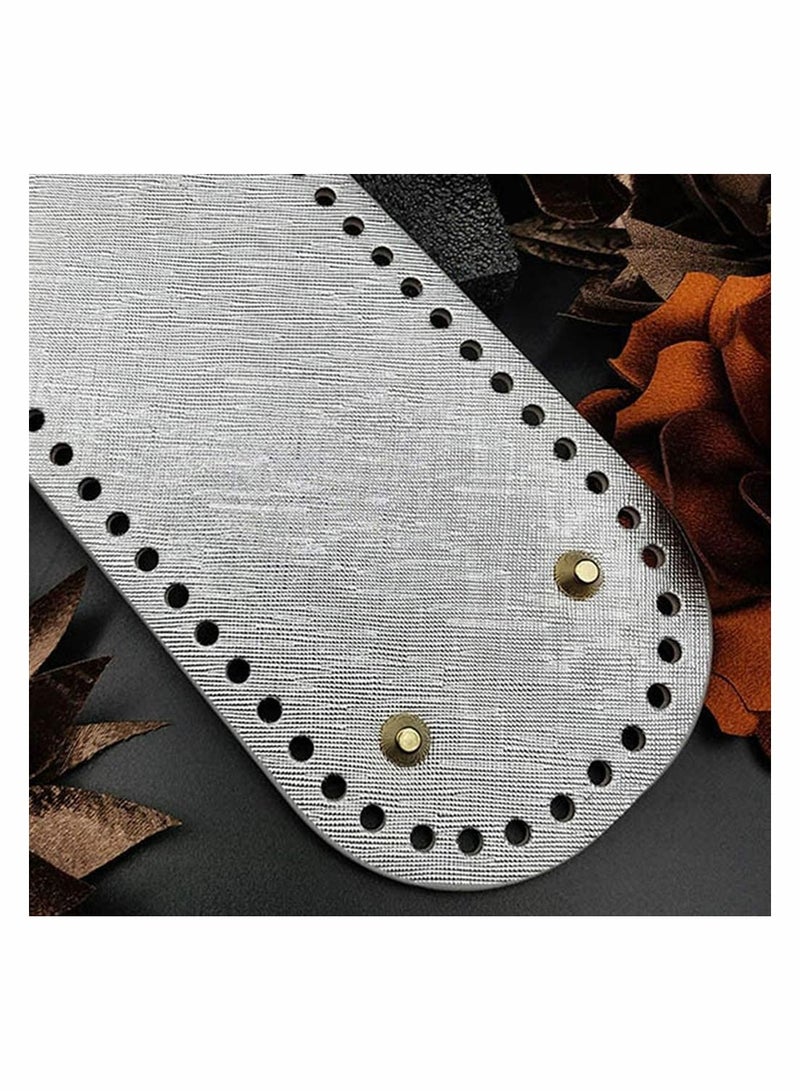 Y&D Leather DIY Bags Bottom Mat Pad Insert Base for Purse Making - 8 Colors Set - Image 2