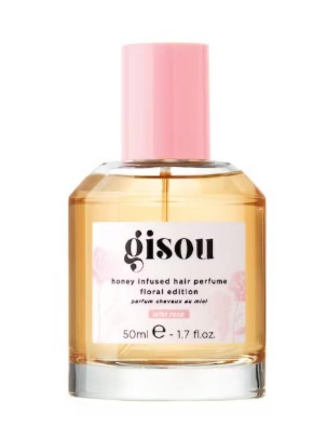 Gisou Rich Honey Hair Mist - Wild Rose 50ml  - Image 1