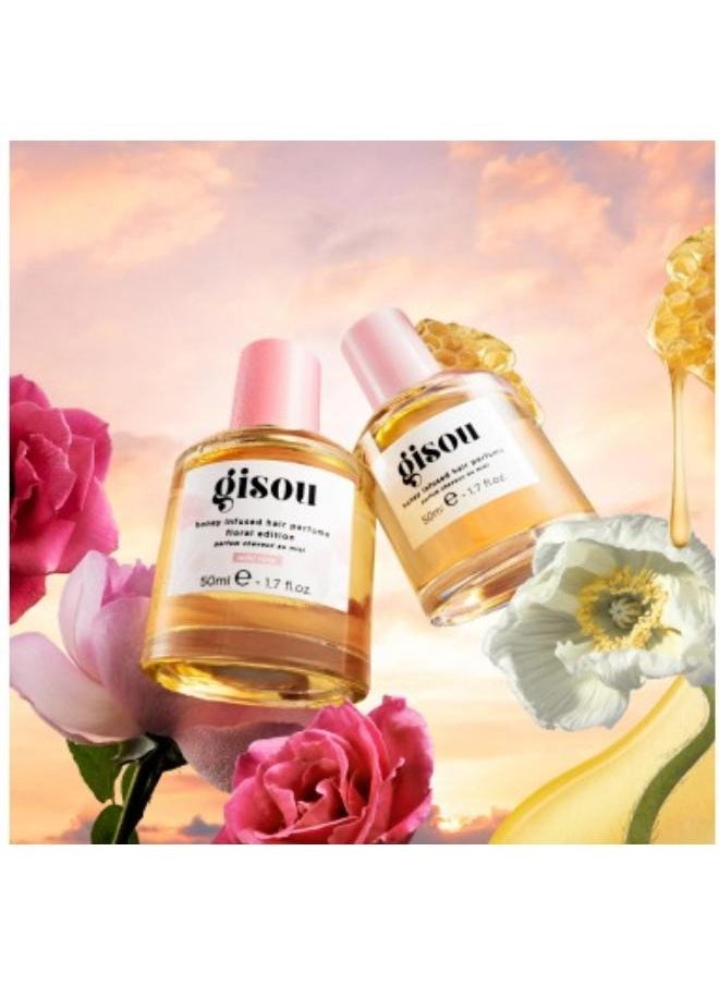 Gisou Rich Honey Hair Mist - Wild Rose 50ml  - Image 4
