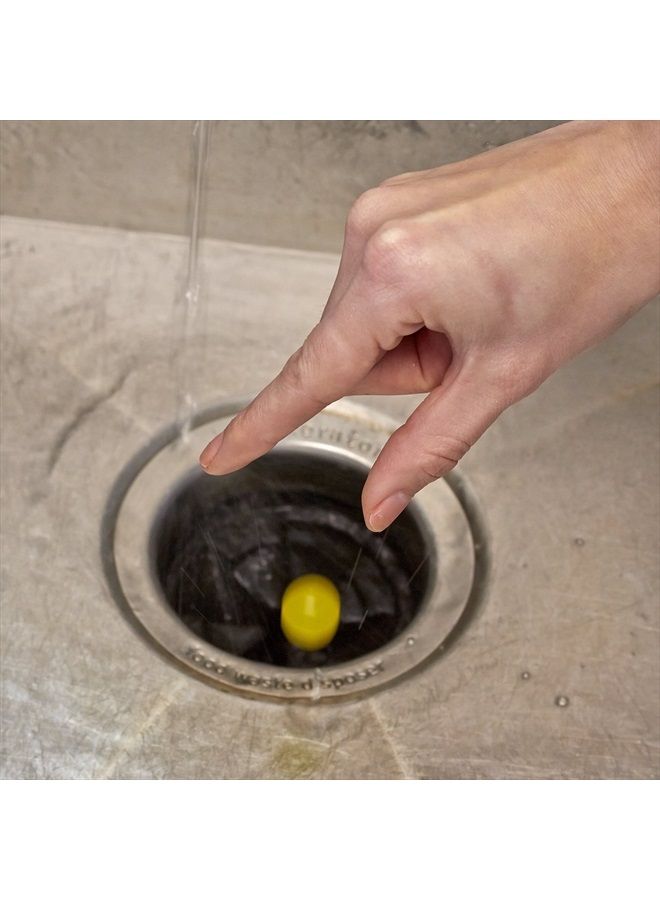 Plink 90 Garbage Disposer Cleaner and Deodorizer, Lemon, 10 Count - Image 5
