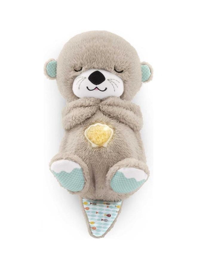 Baby Toy Soothe 'n Snuggle Otter Portable Plush Sound Machine with Music Lights  Breathing Motion for Newborns 0+ Months  - Image 1