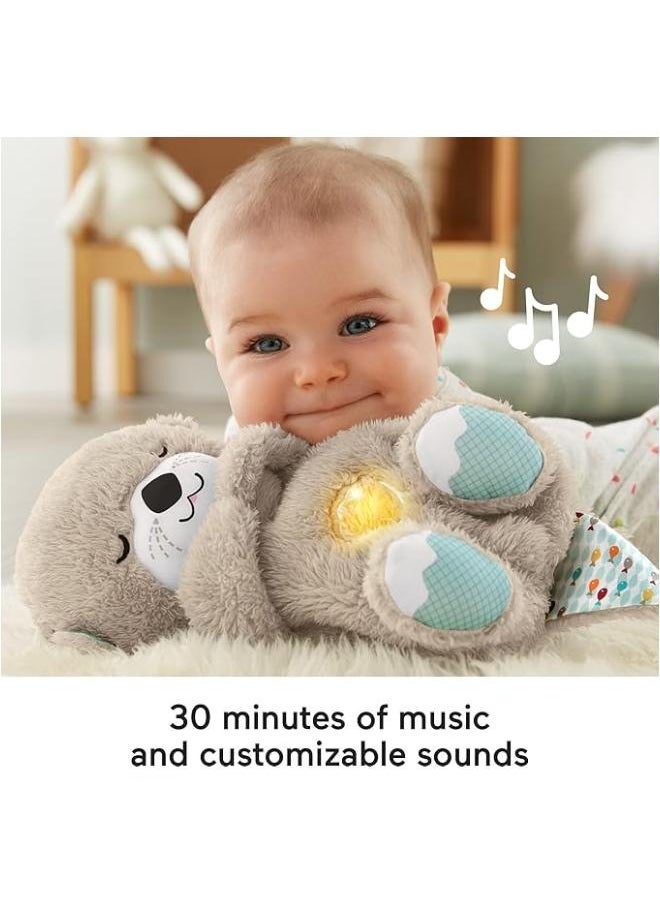 Baby Toy Soothe 'n Snuggle Otter Portable Plush Sound Machine with Music Lights  Breathing Motion for Newborns 0+ Months  - Image 2