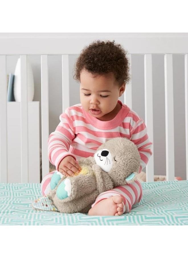 Baby Toy Soothe 'n Snuggle Otter Portable Plush Sound Machine with Music Lights  Breathing Motion for Newborns 0+ Months  - Image 4