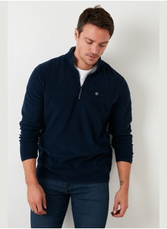 Buratti Buratti Slim Fit Anti-Pilling Non-Pilling Bato Collar Winter Raised Polar Fleece Men's POLAR 5906001  - Image 3