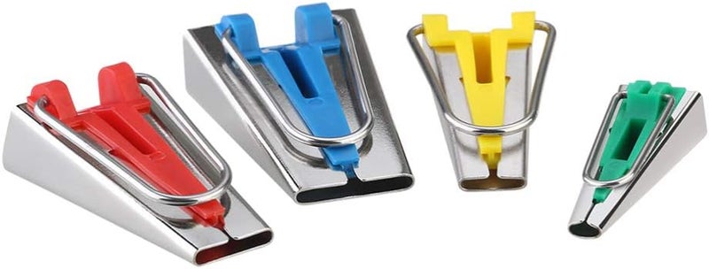 klarako 8PCS Bias Tape Maker Set Fabric Sewing Quilting Tools Binding Tape Maker for DIY Craft - Image 4