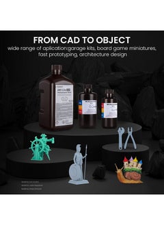 ELEGOO ELEGOO ABS-Like 3D Rapid Resin LCD UV-Curing Resin 405nm Standard Photopolymer Resin for LCD 3D Printing  - Image 3