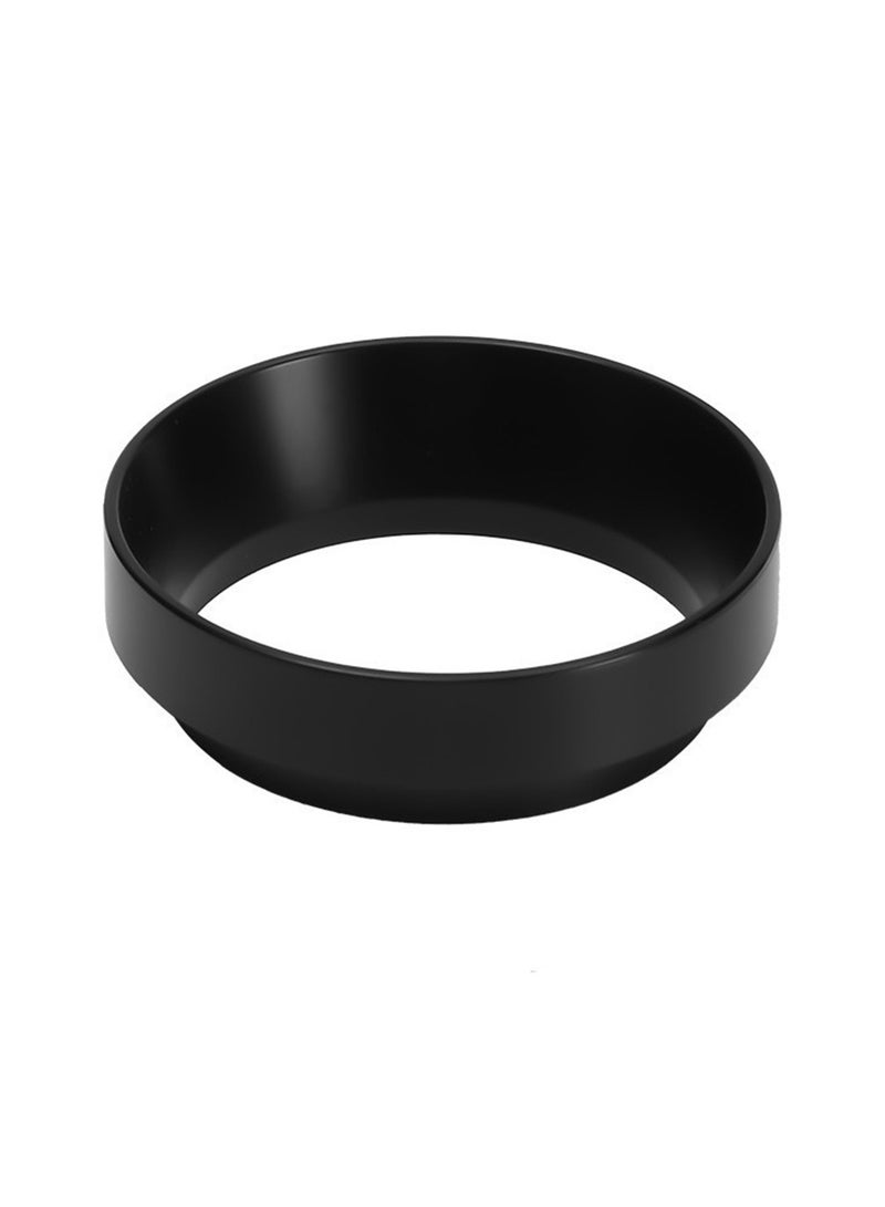 53mm Espresso Dosing Funnel With Magnetic for Espresso Machine Aluminum Coffee Powder Ring Black  - Image 5