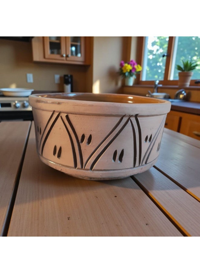 color zone pottery A ceramic and porcelain tray, safe for use in ovens and microwaves. - Image 2